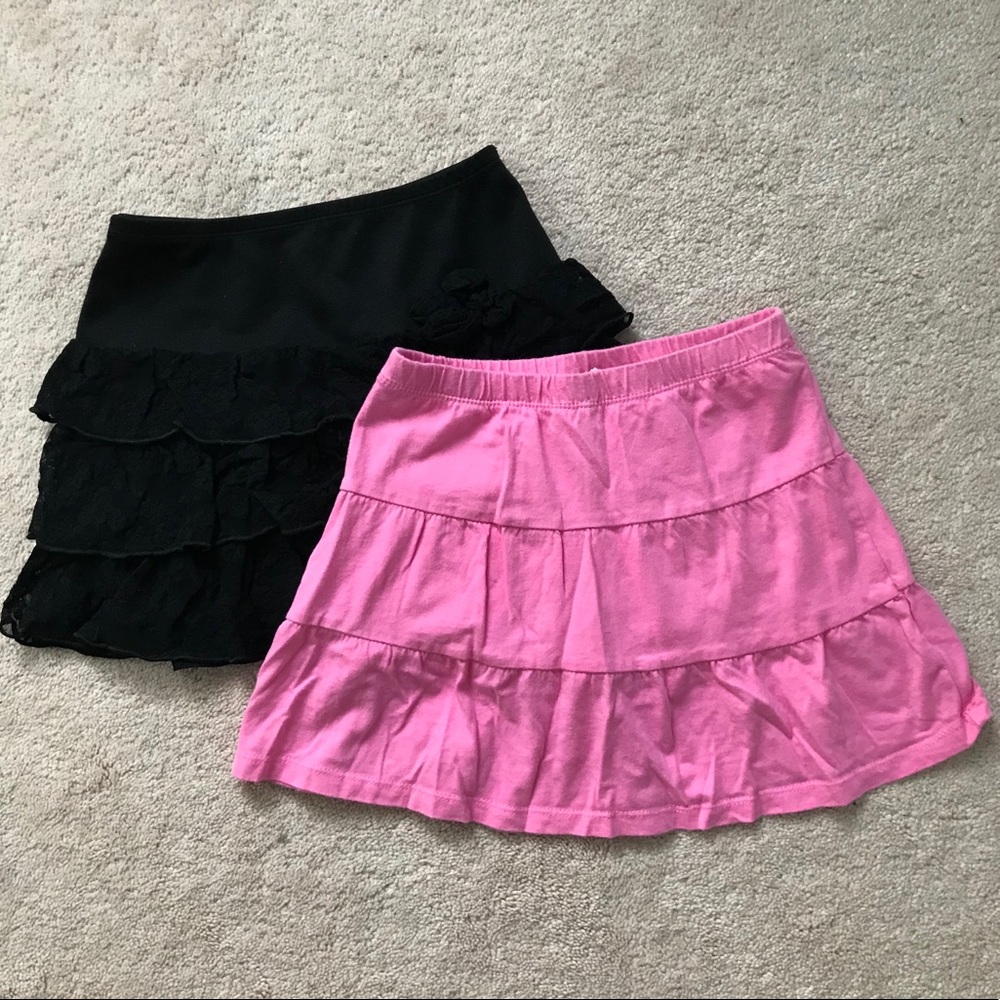 2 Pleated Skirts